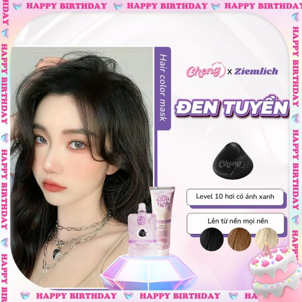 Thuốc Nhuộm Tóc Màu Nâu Lạnh Trầm Chenglovehair Không Tẩy Tôn Da
