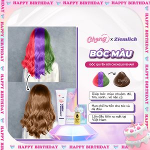 (ĐỘC QUYỀN) Bóc màu Ziemlich - Bóc màu chuẩn tông, tóc mượt căng bóng