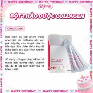 BỘT COLLAGEN Phục Hồi Tóc Hư Tổn Hàn Quốc Essential 100