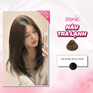 Thuốc Nhuộm Tóc Màu NÂU TRÀ LẠNH Cực Sáng Da, Không Cần Dùng Thuốc Tẩy Tóc | Chenglovehair, Chenglovehairs